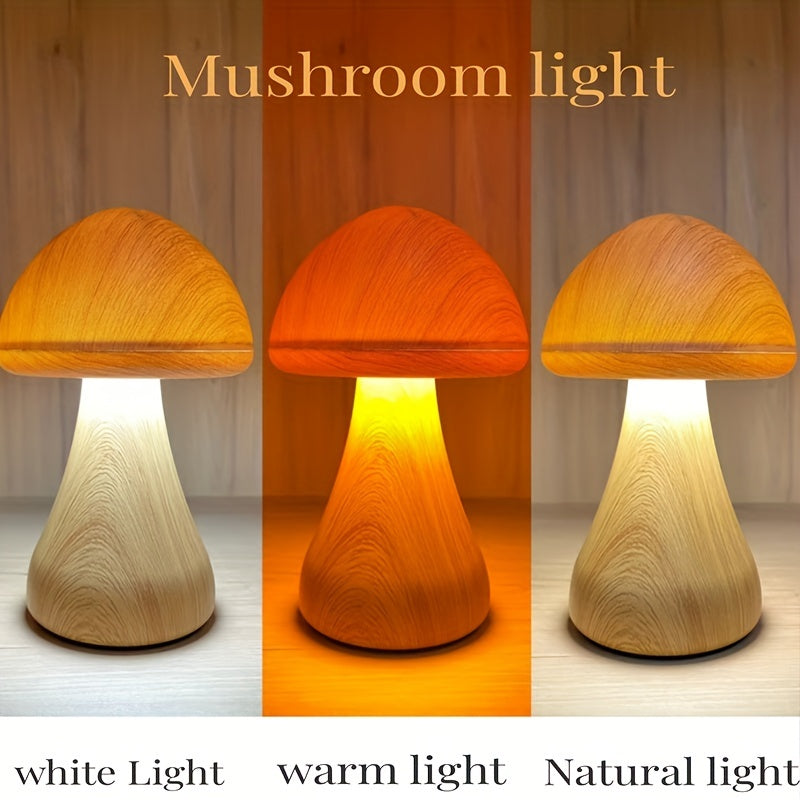 Luminária LED AMill em Formato de Cogumelo