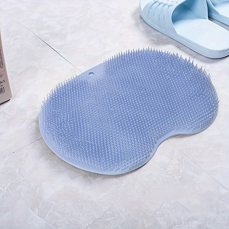 Escova Massageadora Antiderrapante para Pés com Almofada Esfoliante - Melhora a Circulação e Higieniza os Pés