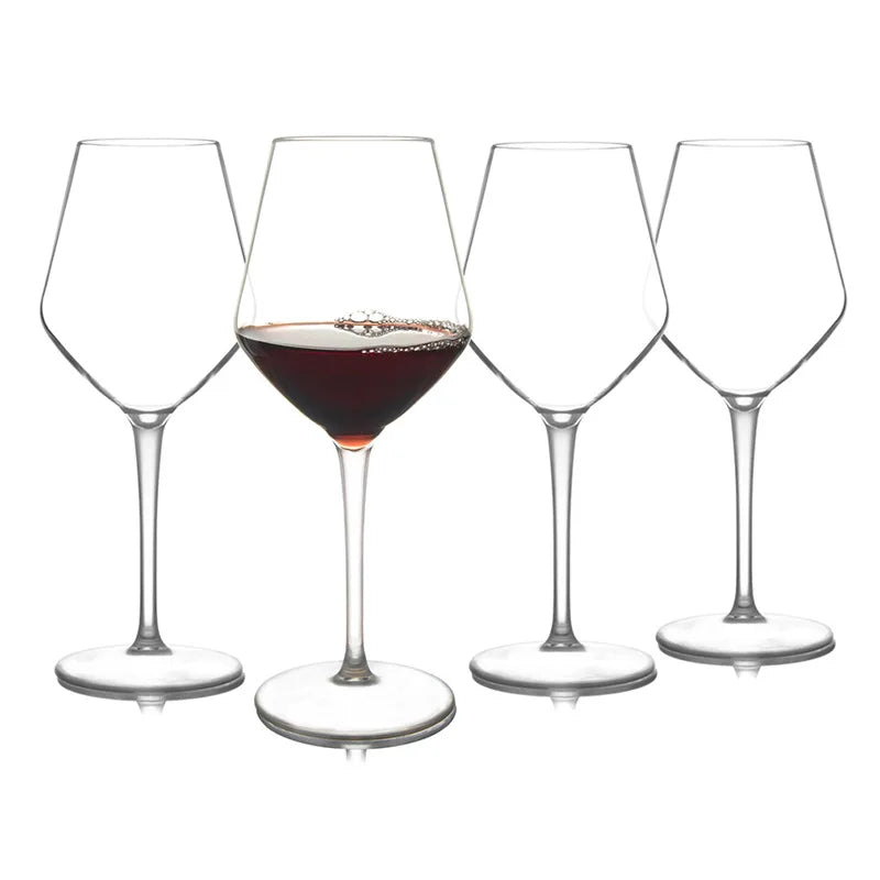 Taças de Vinho em Plástico Inquebrável - Kit para Bar