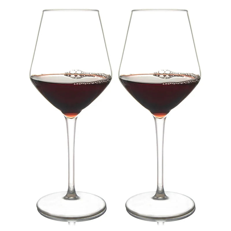 Taças de Vinho em Plástico Inquebrável - Kit para Bar