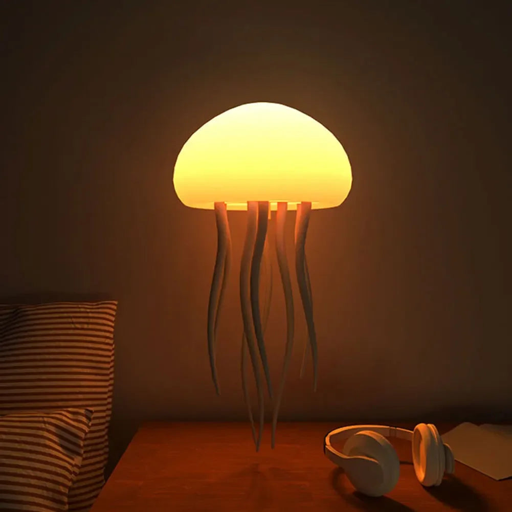 Luminária Água-Viva RGB – O Encanto do Oceano na Sua Casa