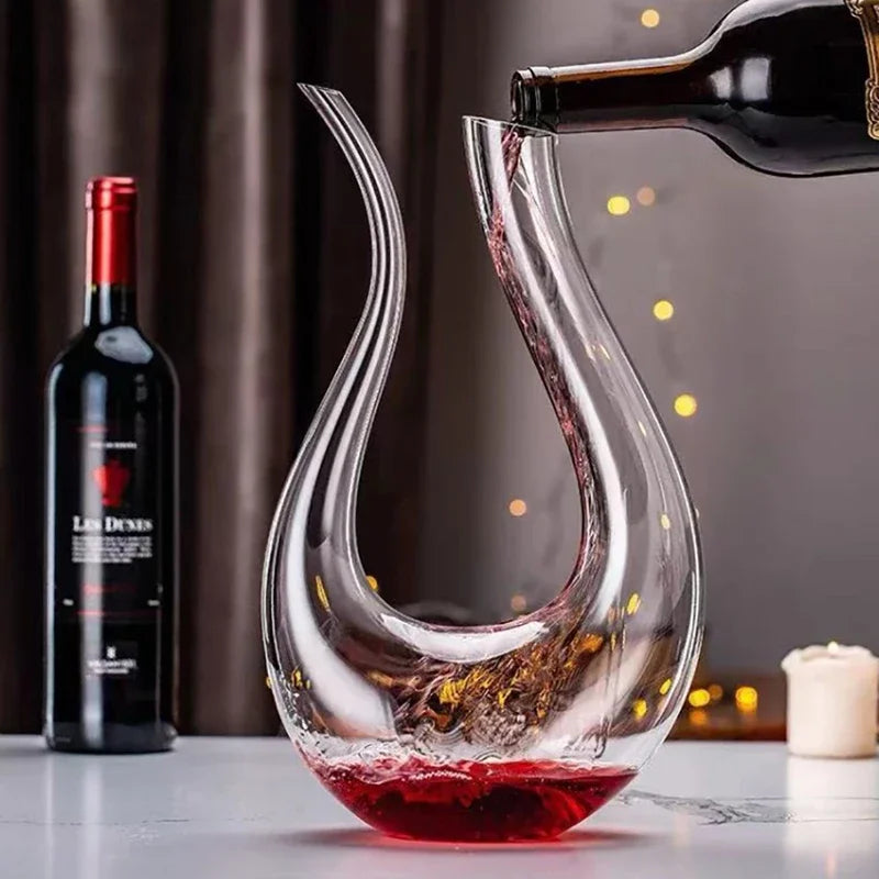 Decantador de Vinho Artesanal em Cristal 1500ml