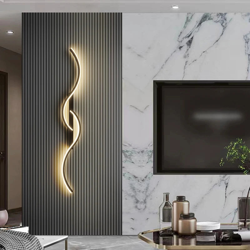 Arandela Minimalista LED em Fita Longa