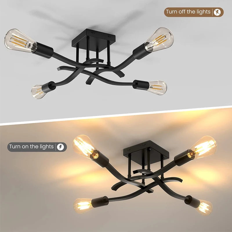 Luminária de Teto Moderna Minimalista Nordic