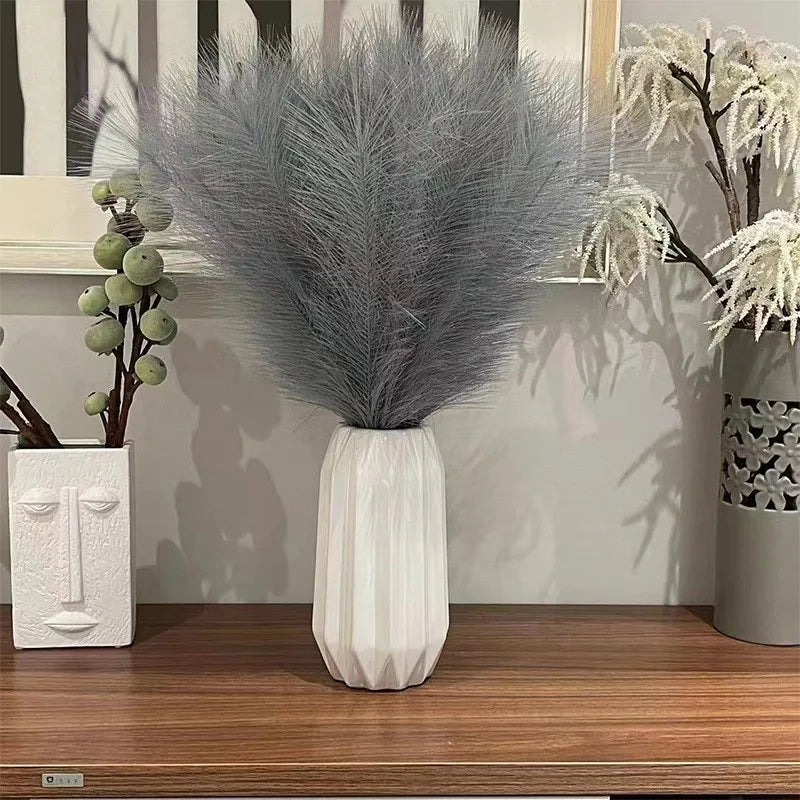 Grama Artificial Pompom Decorativa - Kit 10 Unidades para Vasos