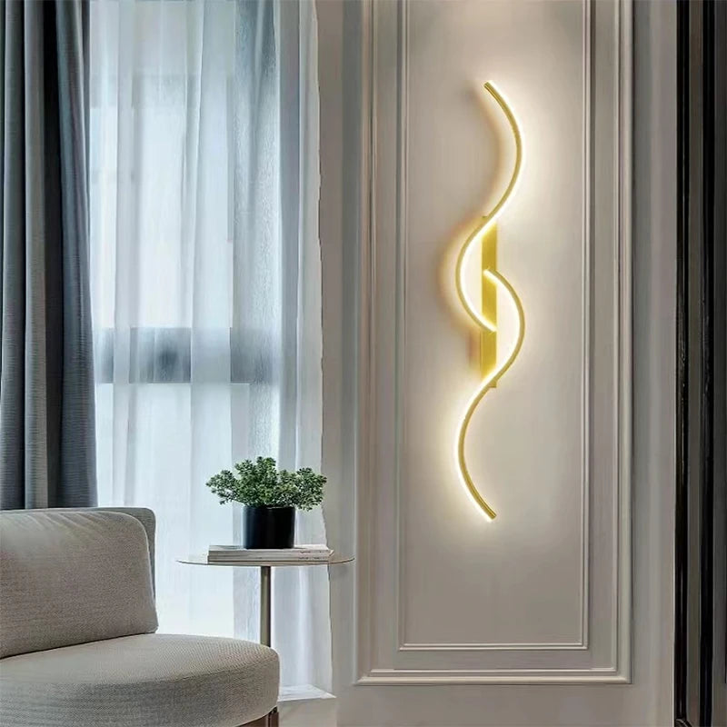 Arandela Minimalista LED em Fita Longa