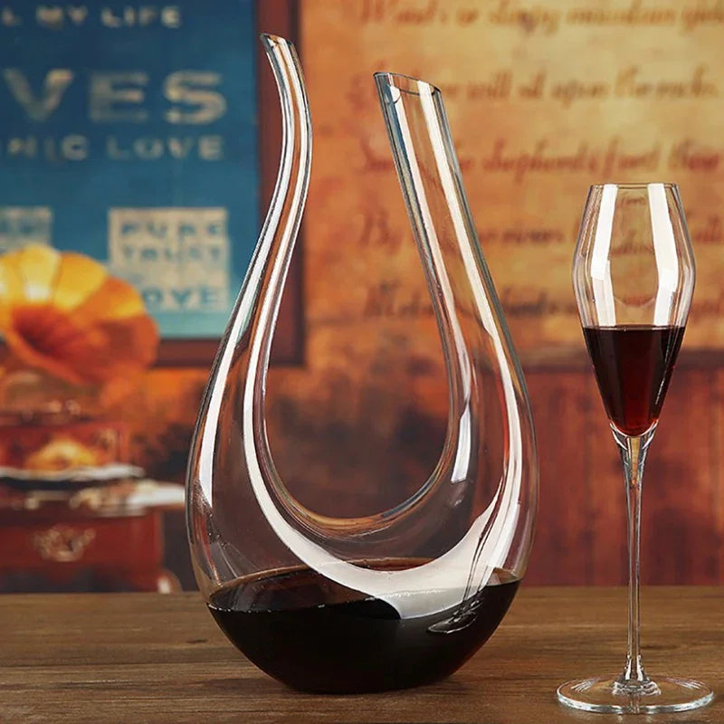 Decantador de Vinho Artesanal em Cristal 1500ml