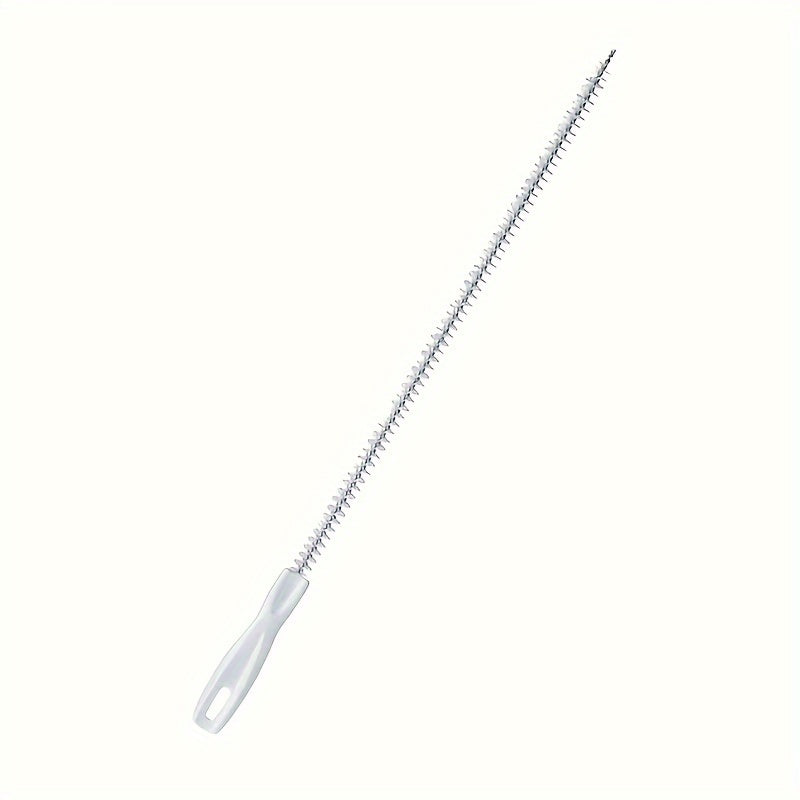Escova Flexível para Limpeza de Ralos - Ferramenta Desentupidora de Tubos, Acessório para Banheiro