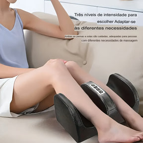 Máquina de Massagem para Pés Lack com Modo Aquecimento - Portátil e Fácil de Guardar