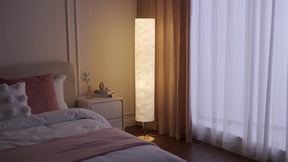 Luminária de Piso com Luz Suave 3000K - Design Minimalista e Moderno para Sala e Quarto