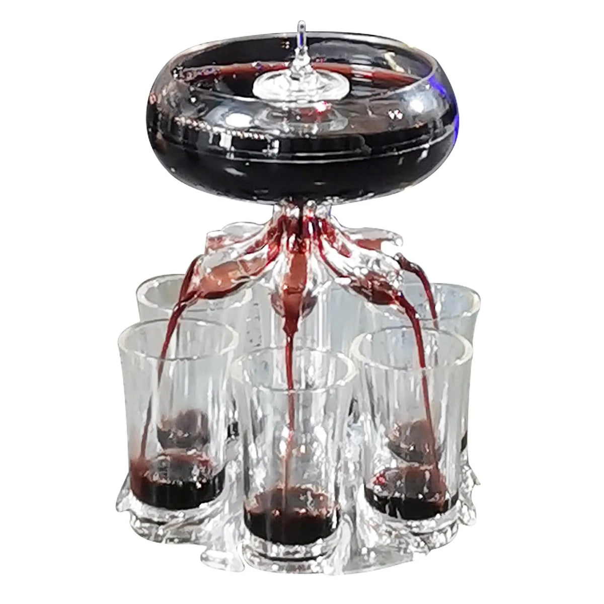 Dispenser de Bebidas com 6 Copos - Festas e Bares