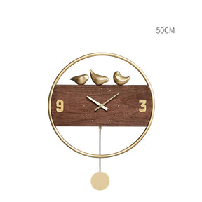 Relógio de parede design moderno relógios decoração da sua casa grande pêndulo cuco relógio não ticking temporizador silencioso duvar saati metal decoração