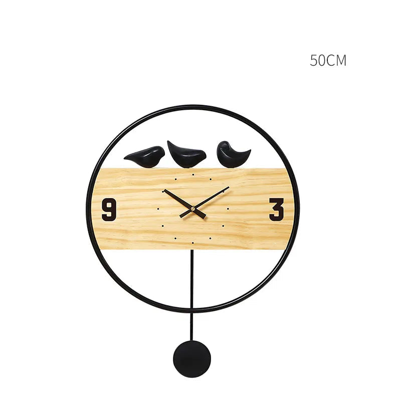 Relógio de parede design moderno relógios decoração da sua casa grande pêndulo cuco relógio não ticking temporizador silencioso duvar saati metal decoração