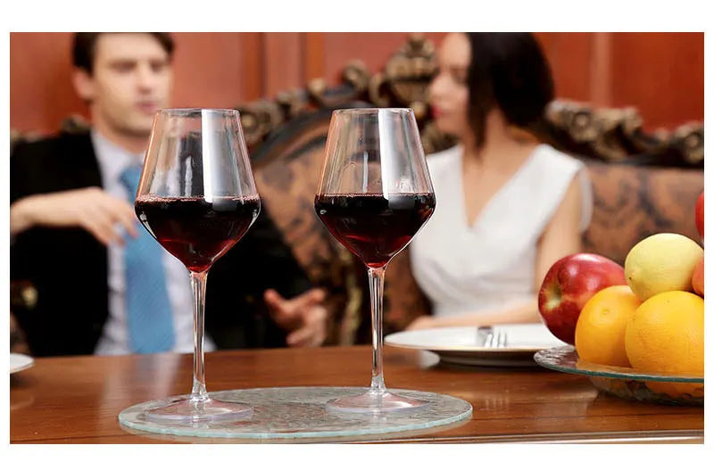 Taças de Vinho em Plástico Inquebrável - Kit para Bar