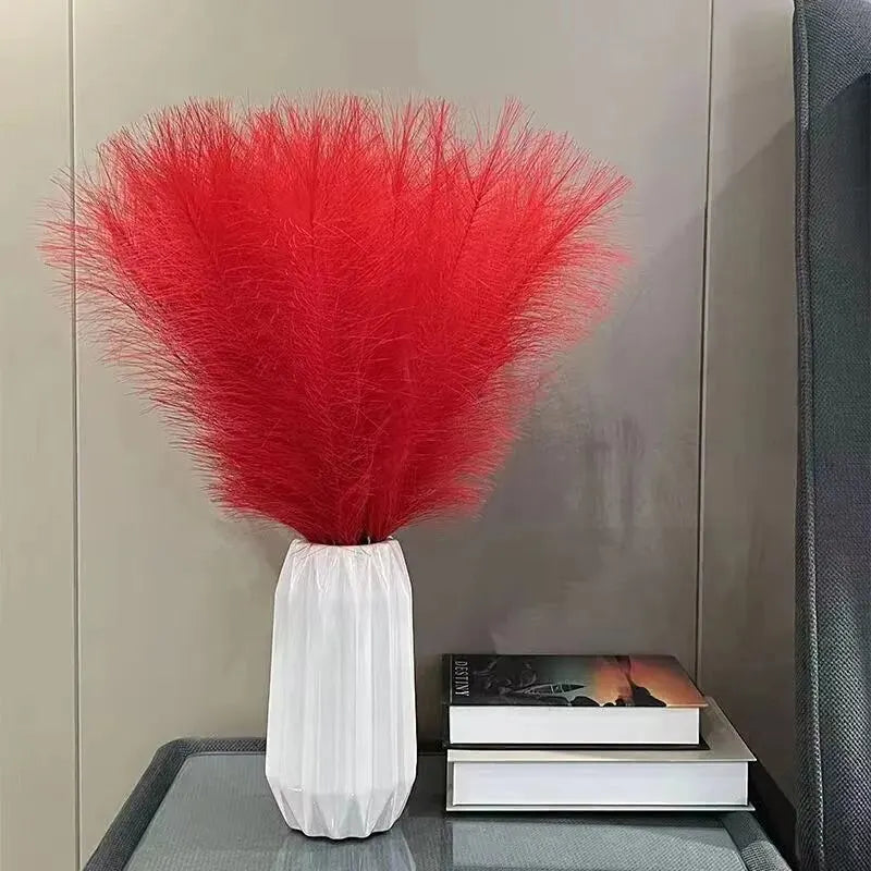 Grama Artificial Pompom Decorativa - Kit 10 Unidades para Vasos