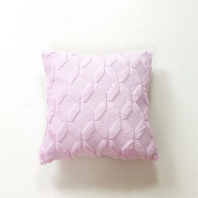 Capa de Almofada Plush Aconchegante para Sofá e Sala