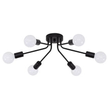 Luminária de Teto LED Aranha Ferro Industrial