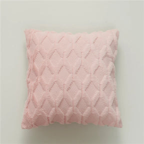 Capa de Almofada Plush Aconchegante para Sofá e Sala