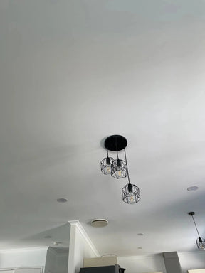 Lustre de Teto LED Vintage Nórdico - Pendente para Sala de Jantar