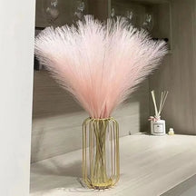 Grama Artificial Pompom Decorativa - Kit 10 Unidades para Vasos