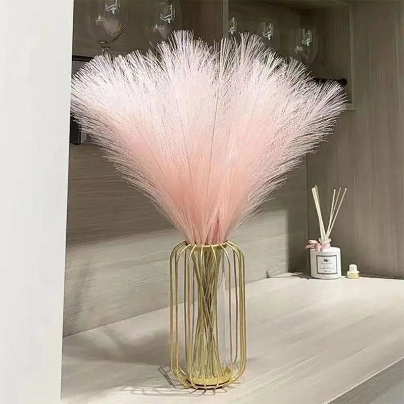 Grama Artificial Pompom Decorativa - Kit 10 Unidades para Vasos