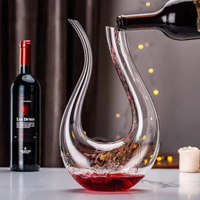 Decantador de Vinho Artesanal em Cristal 1500ml