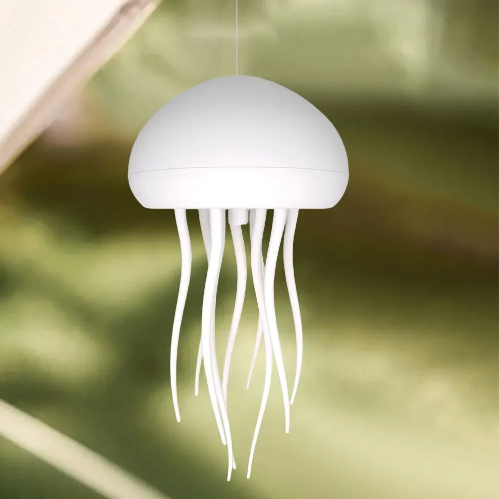 Luminária Água-Viva RGB – O Encanto do Oceano na Sua Casa