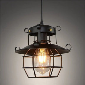 Lustre Industrial Retrô para Restaurante e Corredor