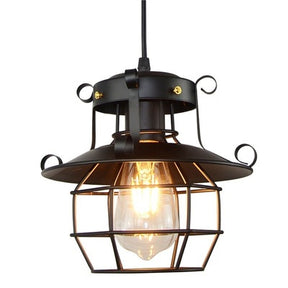 Lustre Industrial Retrô para Restaurante e Corredor