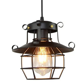 Lustre Industrial Retrô para Restaurante e Corredor
