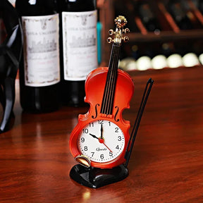 Relógio Despertador Violino Infantil - Estilo Retrô