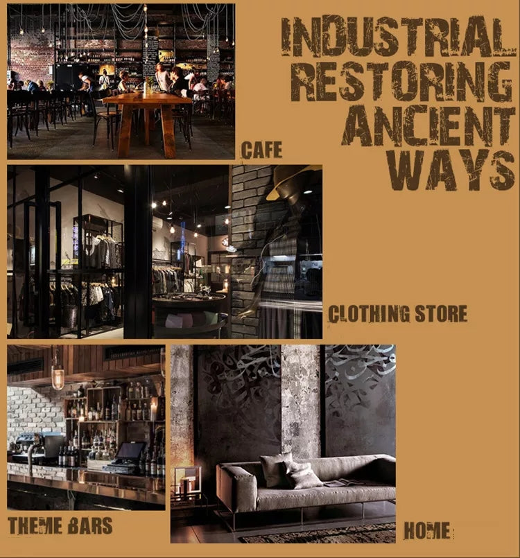 Lustre Industrial Retrô para Restaurante e Corredor