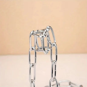 Suporte de Vinho em Corrente de Ferro - Design Criativo para Casa e Cozinha