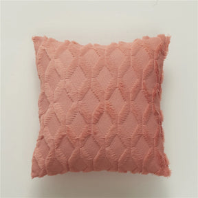 Capa de Almofada Plush Aconchegante para Sofá e Sala