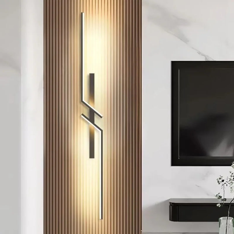 Arandela LED Linear de Parede com Controle Remoto