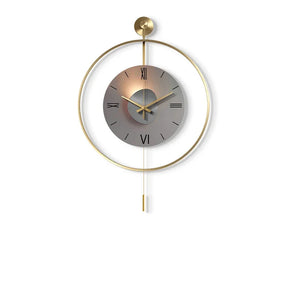 Relógio de parede estético de luxo grande sala estar arte interior mural design quartos relógio parede coreano wanduhr decorações para casa
