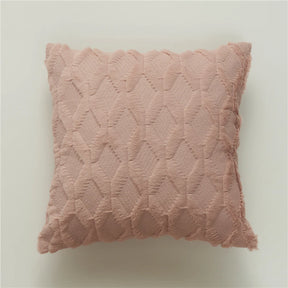 Capa de Almofada Plush Aconchegante para Sofá e Sala