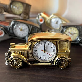 Relógio de Mesa Vintage Carro - Despertador Elegante