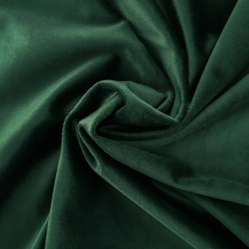 Capa de Almofada Veludo Verde Nórdica para Sofá