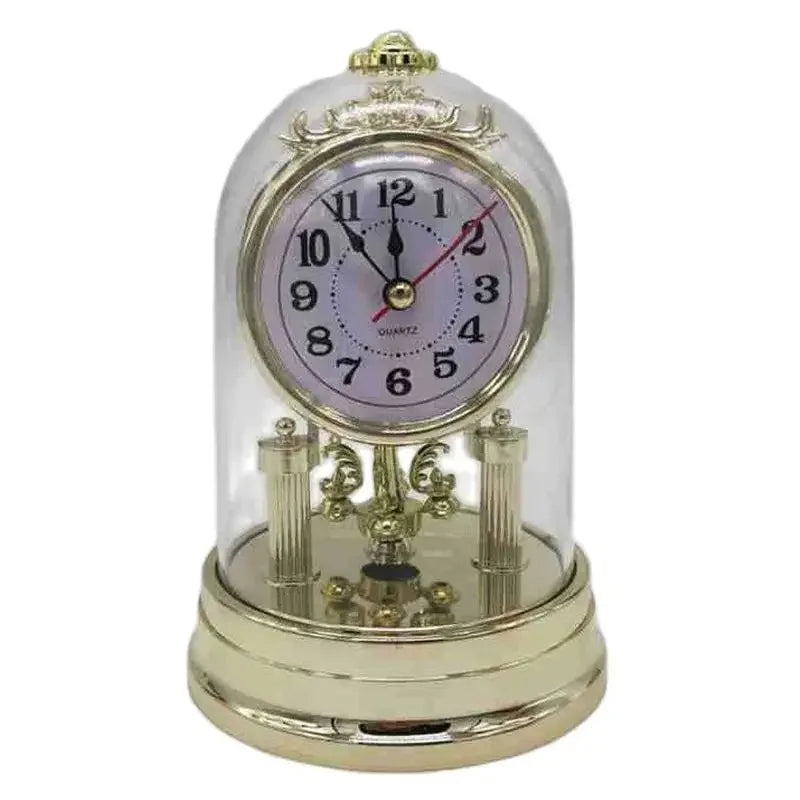 Relógio de Mesa Retro Silencioso com Cronômetro