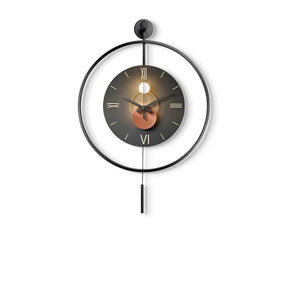 Relógio de parede estético de luxo grande sala estar arte interior mural design quartos relógio parede coreano wanduhr decorações para casa