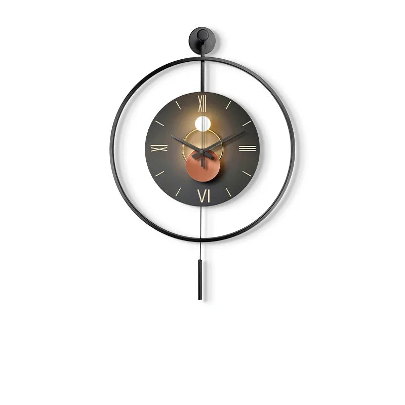 Relógio de parede estético de luxo grande sala estar arte interior mural design quartos relógio parede coreano wanduhr decorações para casa