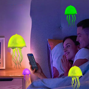 Luminária Flutuante com Controle de Voz - 72 Cores para Decoração