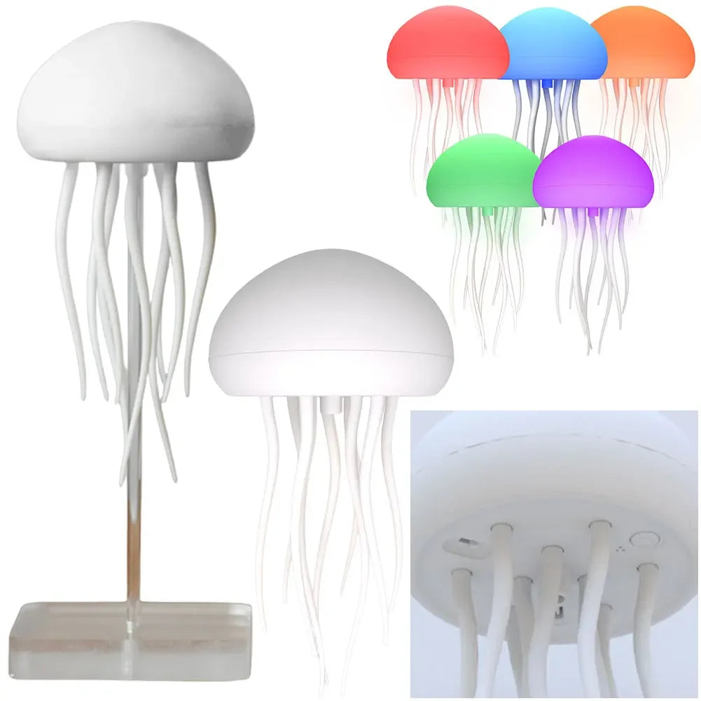 Luminária Água-Viva RGB – O Encanto do Oceano na Sua Casa