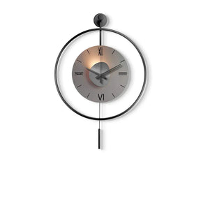 Relógio de parede estético de luxo grande sala estar arte interior mural design quartos relógio parede coreano wanduhr decorações para casa