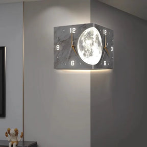 Relógio de Parede Luminoso com Controle Remoto