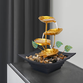 Fonte Decorativa de Mesa USB - Relaxamento e Elegância