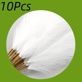 Conjunto de 10 Mini Pampas Artificiais